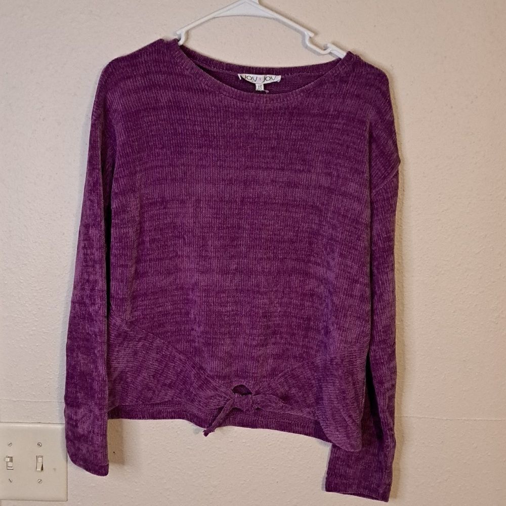 Joy Joy purple sweater size XS NWT
